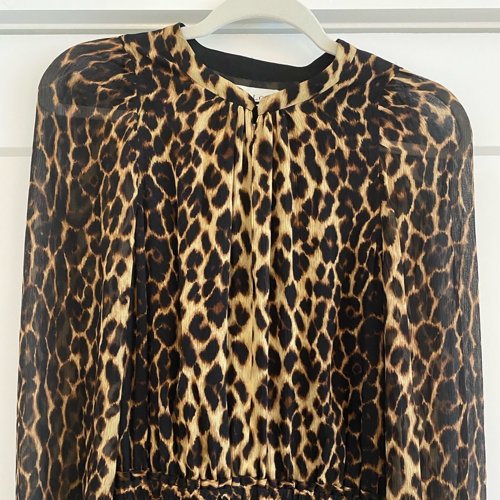 A.L.C. Sidney Dress - Leopard Print - Picture 3 of 5
